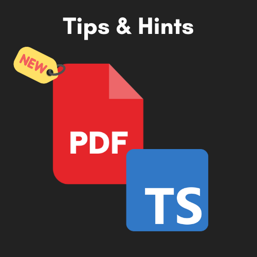 TypeScript tips and hints